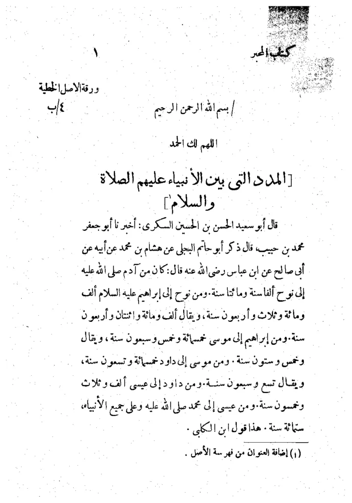 قراءة وتحميل كتاب المحبر لمحمد بن حبيب بن أمية البغدادي رواية الحسن بن الحسين السكري PDF